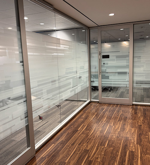 printed pattern privacy film